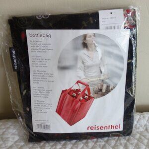 New NIP REISENTHEL Floral Print 9 Bottle Compartments Bag